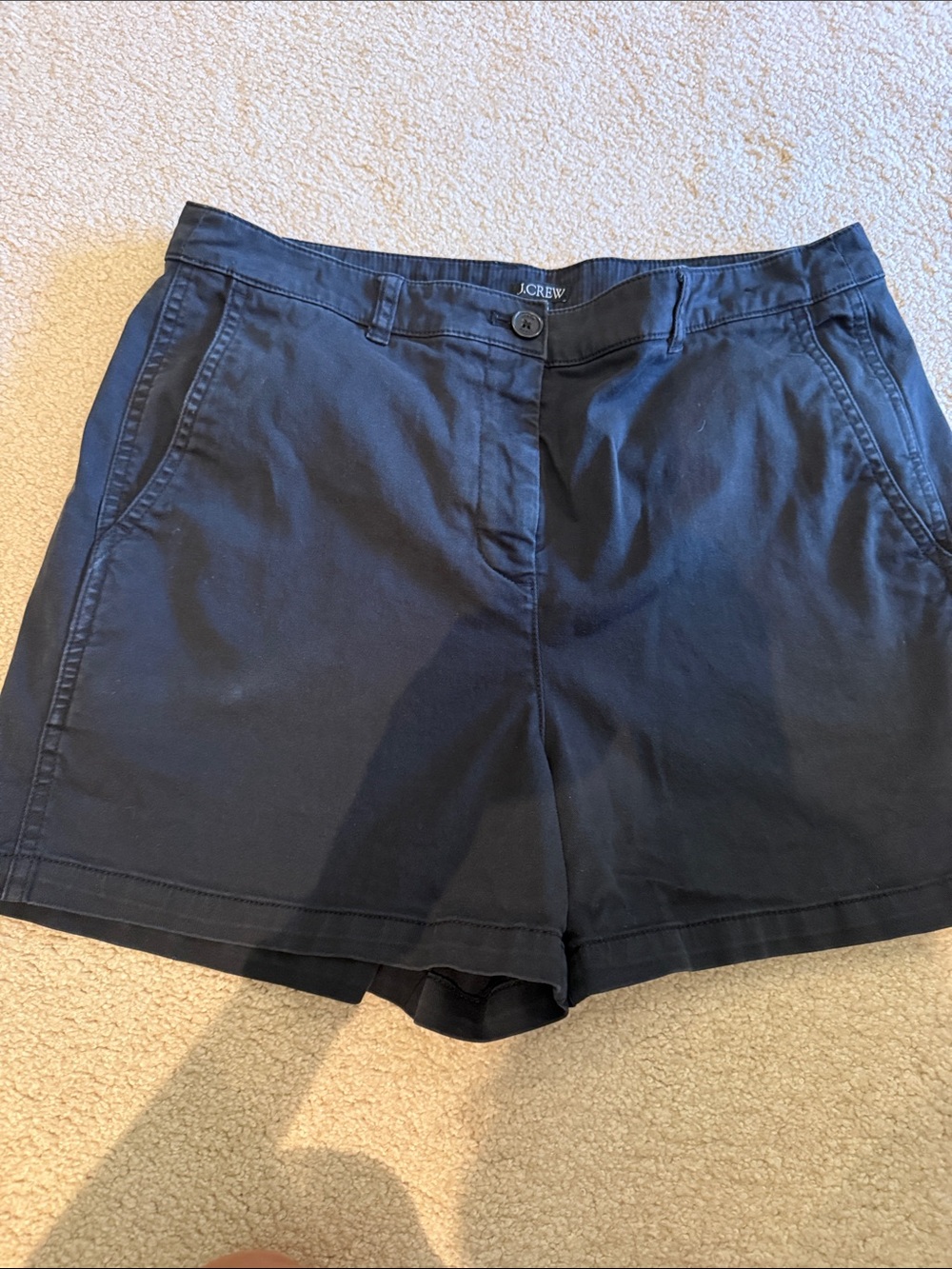 J. Crew Dark Navy Chino Shorts